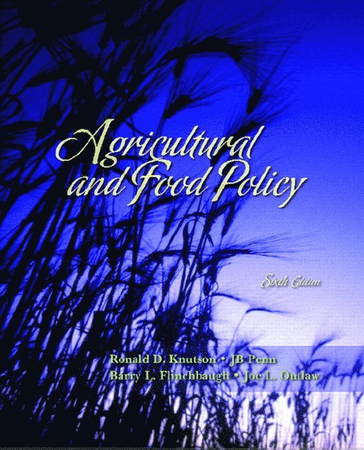 Agricultural and Food Policy 1