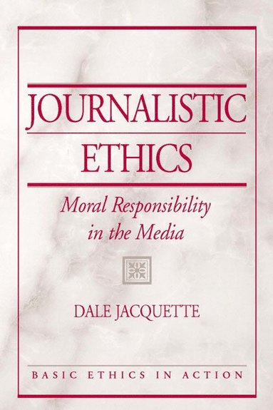 bokomslag Journalistic Ethics