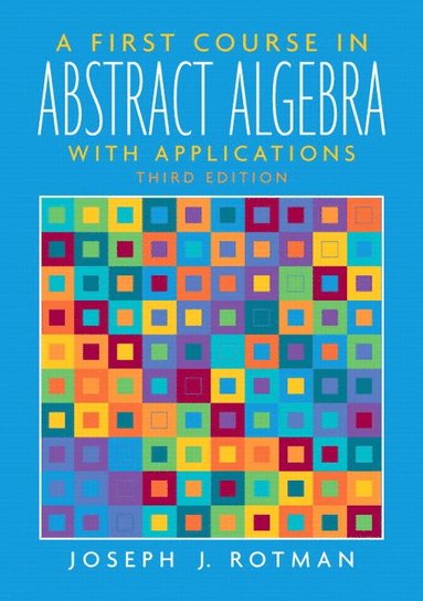 bokomslag First Course in Abstract Algebra, A