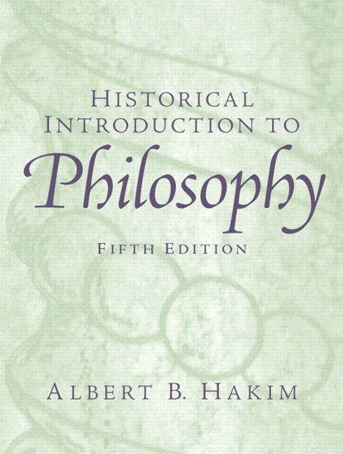 Historical Introduction to Philosophy 1