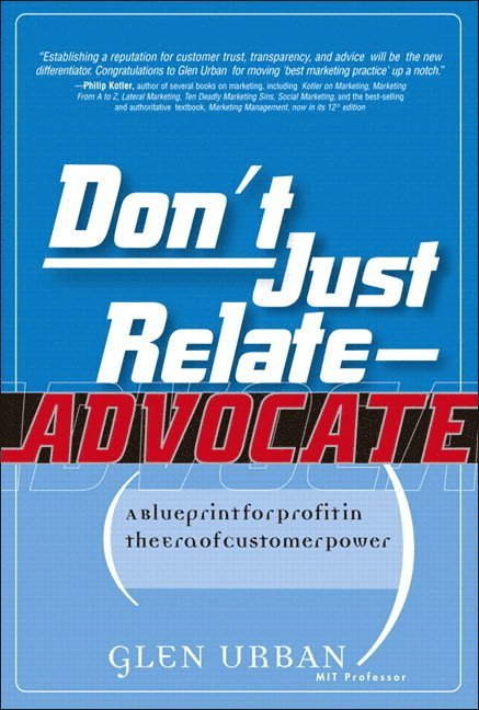 Don't Just Relate - Advocate! 1
