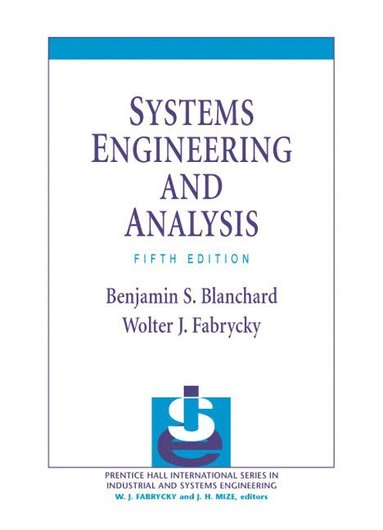 bokomslag Systems Engineering and Analysis