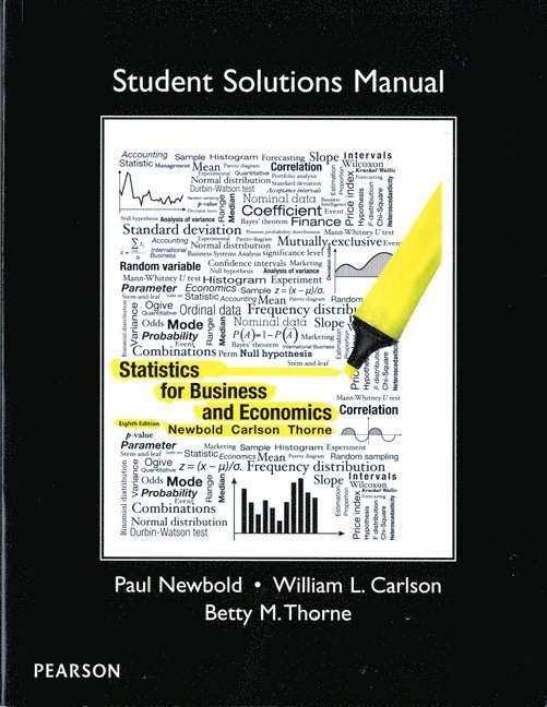 Student Solutions Manual for Statistics for Business and Economics 1