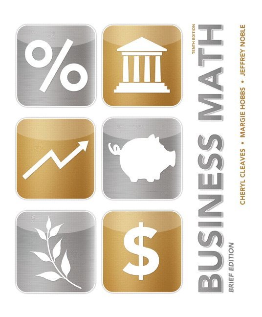 Cheryl Cleaves, Margie Hobbs, Jeffrey Noble - Business Math Brief, Häftad
