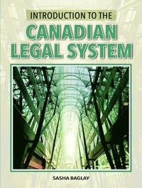 bokomslag Introduction to the Canadian Legal System