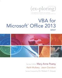 bokomslag Exploring VBA for Microsoft Office 2013, Brief