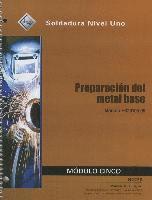 bokomslag ES29105-09 Base Metal Preparation Trainee Guide in Spanish