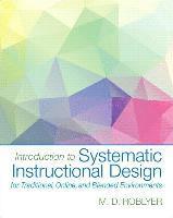 bokomslag Roblyer, M: Introduction to Systematic Instructional Design