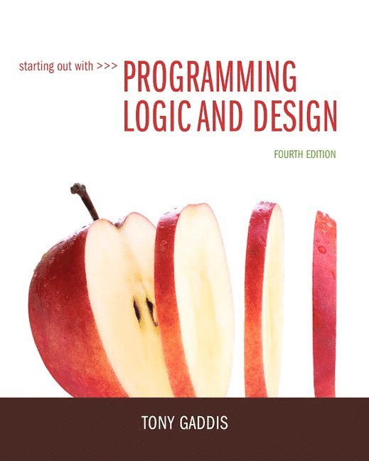 Starting Out with Programming Logic and Design 1