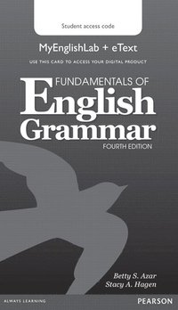 bokomslag Fundamentals of English Grammar MyLab English and eText Access Code Card