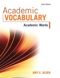 bokomslag Academic Vocabulary