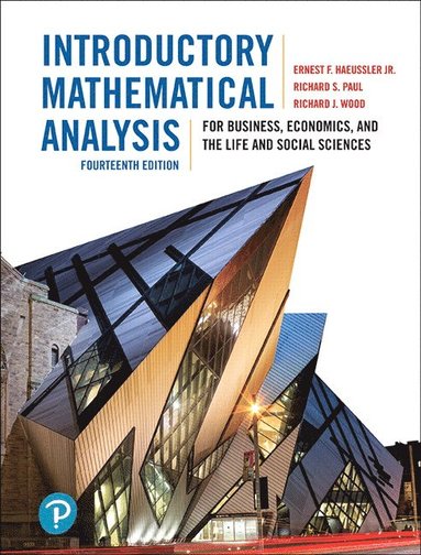 bokomslag Introductory Mathematical Analysis for Business, Economics, and the Life and Social Sciences