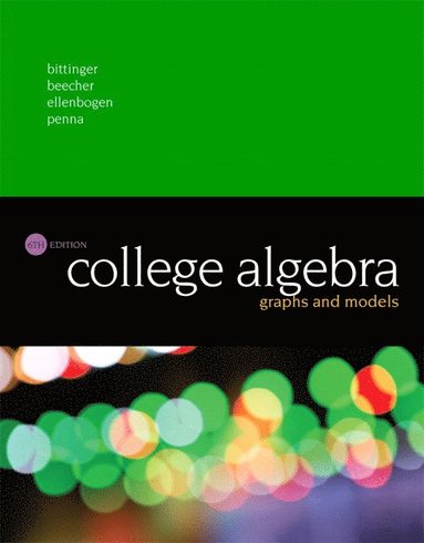 bokomslag College Algebra