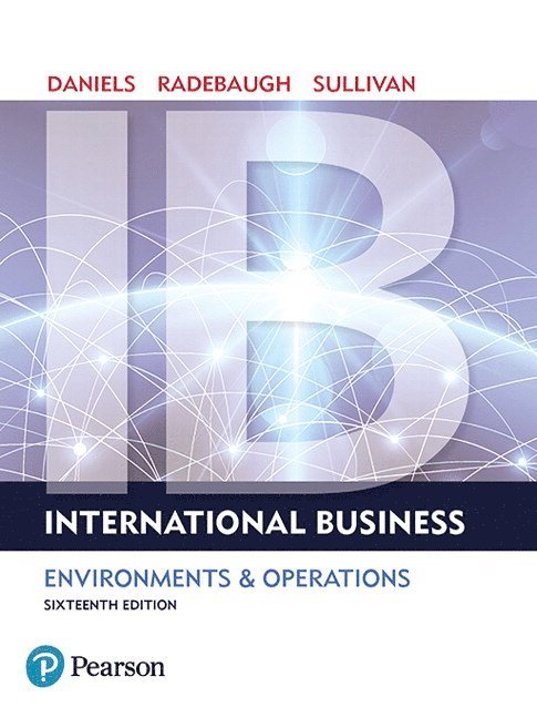 John Daniels, Lee Radebaugh, Daniel Sullivan - International Business, Inbunden