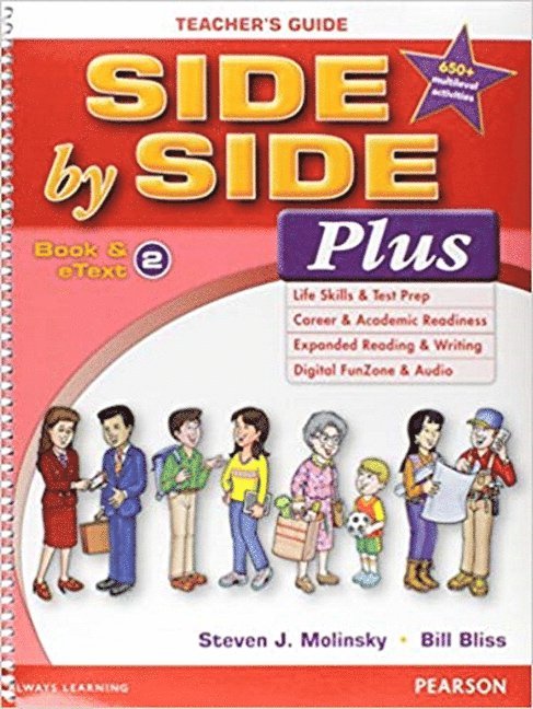 Side by Side Plus TG 2 with Multilevel Activity & Achievement Test Bk & CD-ROM 1