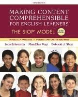 bokomslag Making Content Comprehensible for English Learners: The Siop Model, with Enhanced Pearson Etext -- Access Card Package