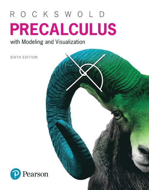 Gary Rockswold - Precalculus with Modeling & Visualization, Inbunden