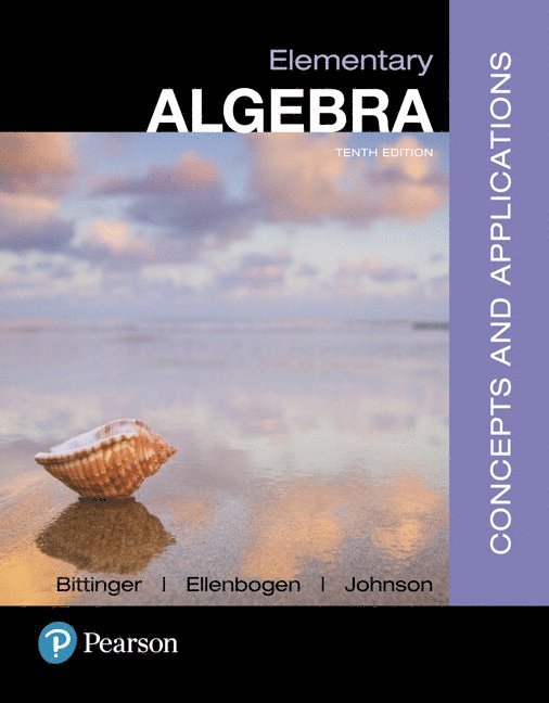 Elementary Algebra 1