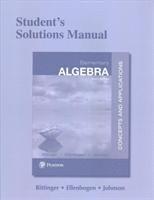 bokomslag Student Solutions Manual for Elementary Algebra