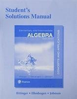 bokomslag Student Solutions Manual for Elementary and Intermediate Algebra
