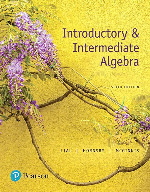 Margaret Lial, John Hornsby, Terry McGinnis - Introductory & Intermediate Algebra, Häftad