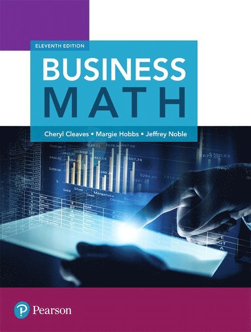 Cheryl Cleaves, Margie Hobbs, Jeffrey Noble - Business Math, Häftad