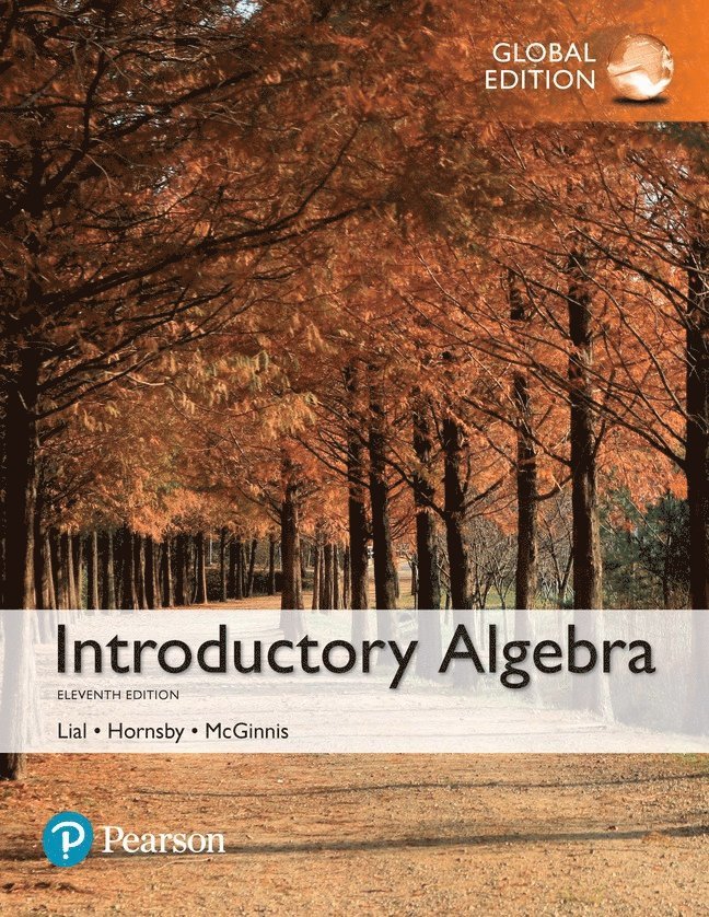 Student Solutions Manual for Introductory Algebra 1