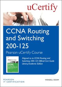 bokomslag CCNA Routing and Switching 200-125 Official Cert Guide Library, Academic Edition Pearson uCertify Course Student Access Card