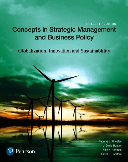 Concepts in Strategic Management and Business Policy