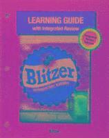 Robert Blitzer - Learning Guide with Integrated Review to accompany Introductory Algebra for College Students, The, Häftad