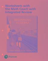 bokomslag Worksheets with Integrated Review with the Math Coach for Beginning Algebra