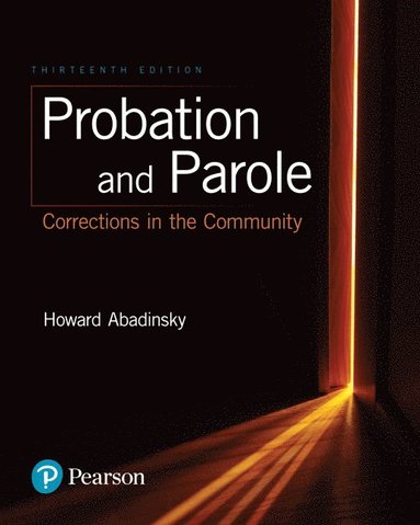 bokomslag Probation and Parole