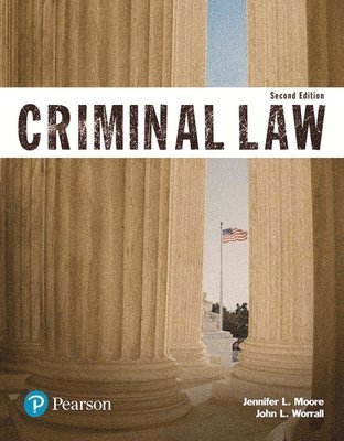 Jennifer Moore, John Worrall - Criminal Law (Justice Series), Häftad