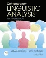 bokomslag Contemporary Linguistic Analysis