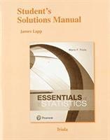 Student's Solutions Manual for Essentials of Statistics 1