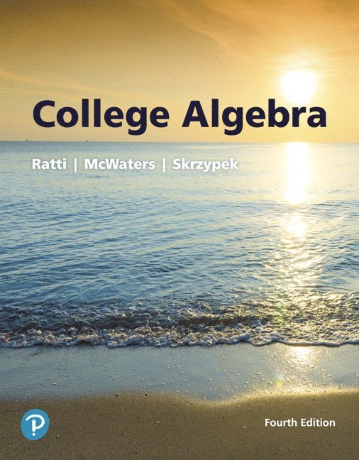 J. S. Ratti, Marcus McWaters, Leslaw Skrzypek - College Algebra, Inbunden