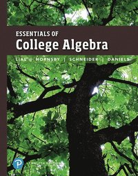 bokomslag Essentials of College Algebra