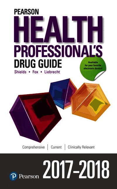 Pearson Health Professional's Drug Guide 2017-2018