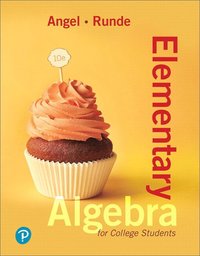 bokomslag Elementary Algebra For College Students