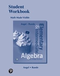 bokomslag Student Workbook for Elementary and Intermediate Algebra for College Students