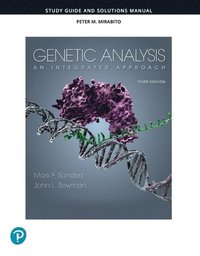 bokomslag Student Study Guide and Solutions Manual for Genetic Analysis