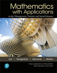 bokomslag Mathematics with Applications in the Management, Natural, and Social Sciences + MyLab Math with Pearson eText