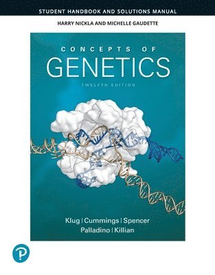 Student Handbook and Solutions Manual for Concepts of Genetics 1