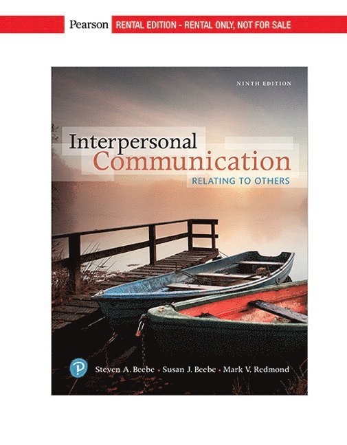Steven Beebe, Susan Beebe, Mark Redmond - Interpersonal Communication, Häftad