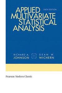 bokomslag Applied Multivariate Statistical Analysis (Classic Version)