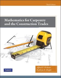 bokomslag Mathematics for Carpentry and the Construction Trades