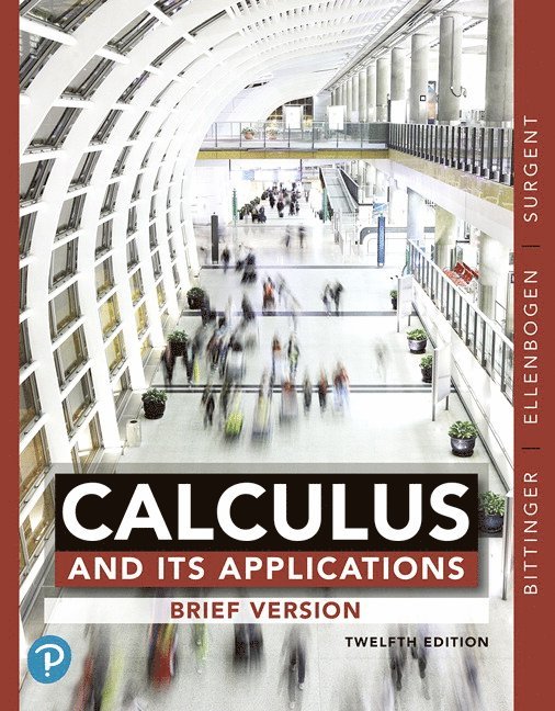 Calculus and Its Applications, Brief Version 1