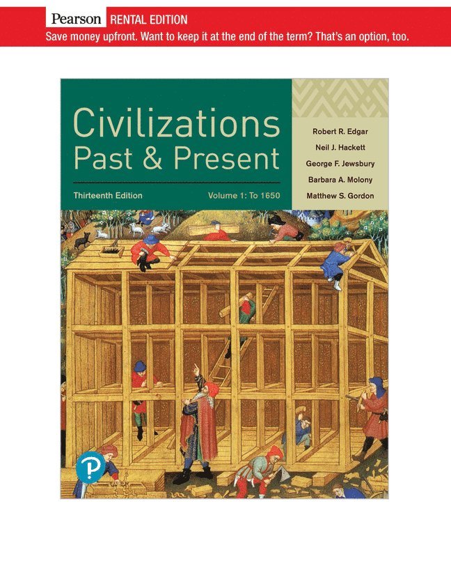 Robert Edgar, Neil Hackett, George Jewsbury, Barbara Molony, Matthew Gordon - Civilizations Past and Present, Volume 1, Häftad