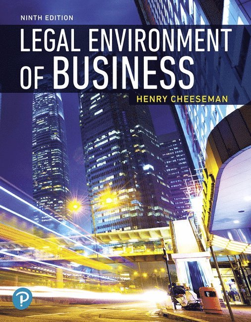 Henry Cheeseman - Legal Environment of Business, Inbunden