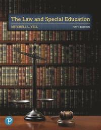 bokomslag The Law and Special Education with Enhanced Pearson Etext -- Access Card Package